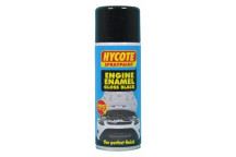 Hycote Gloss Black Engine Enamel Spray Paint - 150ml Aerosol
