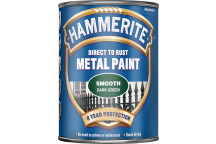 Hammerite Smooth Dark Green Metal Paint - 750ml