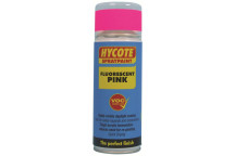 Hycote Fluorescent Pink Spray Paint - 400ml Aerosol