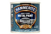 Hammerite Hammered Silver Metal Paint - 250ml