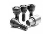 EVO MK5 LOCKING WHEEL BOLT SET - BLACK