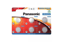 Panasonic CR2032 6pk Strip