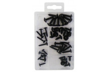 Pearl Mini Assorted Tray - Black Pozi Csk Self Tappers