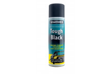 Simoniz Tough Black Satin Paint - 500ml Aerosol