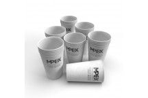 MPEX 600cc Cardboard Mixing Cups (Pack of 50)