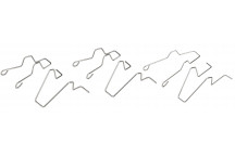 Pearl HEADLAMP RETAINING CLIPS ASST QTY 6