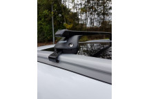 Summit 'Premium' Integrated Railing Roof Bars 1.07M - Steel