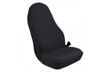 HDD Winged Universal Front Seat Cover - Black