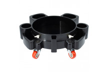 Alpha Bucket Rolling Dolly with Bottle Holders