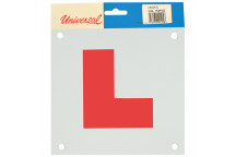 Universal Stick On Tie L Plates - 2 Pack