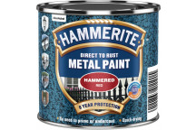 Hammerite Hammered Red Paint - 250ml