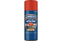 Hammerite Smooth Red Metal Paint - 400ml Aerosol