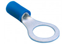 Pearl 1/4 Ring Terminals - Blue