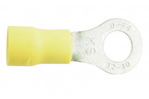Pearl 1/4 Ring Terminals - Yellow