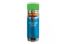 Hycote Fluorescent Green Spray Paint - 400ml Aerosol
