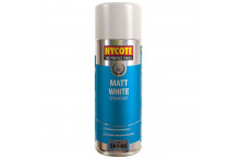 Matt White Paint 400ml Hycote
