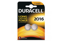 Duracell CR2016 Lithium Battery 2pk