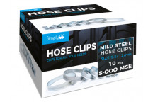 Simply OOO MILD STEEL HOSE CLIP 10pk