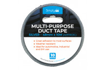 48MM*10M SILVER DUCT TAPE