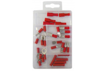 Pearl Mini Assorted Tray - Red Insulated Terminals