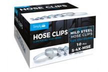 Simply 85-100MM MILD STEEL HOSE 10pk