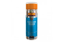 Hycote Fluorescent Orange Spray Paint - 400ml Aerosol