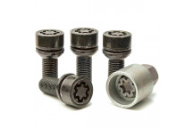 EVO MK5 LOCKING WHEEL BOLT SET - BLACK