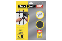 Flexovit Emery Cloth Sheets 3pk Coarse