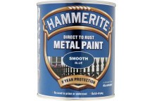 Hammerite Smooth Blue Metal Paint - 750ml
