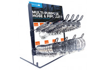 Simply Mild Steel Hose Clip Stand mixed x 100