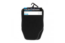 Simply Universal Fit Black Trim Carpet Car Mat - 4 Set