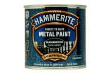 Hammerite Hammered Dark Green Metal Paint - 250ml