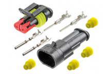 Pearl Superseal Connector Kit 2 Way (Male/Female)