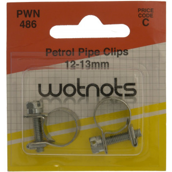 Pearl Petrol Pipe Clip - 12-13mm