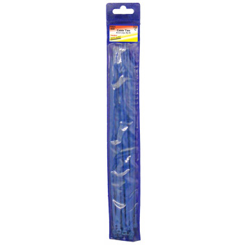 Pearl 300mm Silver Cable Ties - 20 Pack