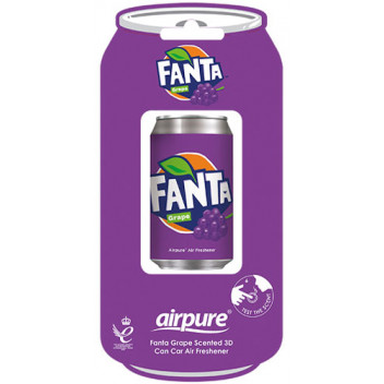 Fanta Grape 3D Airpure Can Car Air Freshener