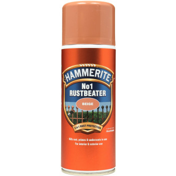 Hammerite Beige No.1 Rustbeater - 400ml Aerosol