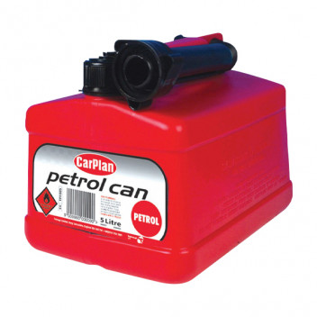 CarPlan Tetracan Fuel Can 5ltr - Petrol (Red)