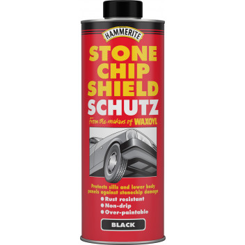 Hammerite Black Schutz Stonechip Shield - 1L