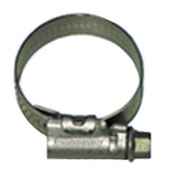 PEARL HOSE CLIP 2X STAINLESS STEEL 40-60 PACK OF 10