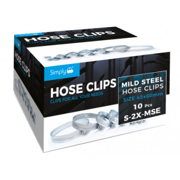 Simply 45-60MM MILD STEEL HOSE 10pk