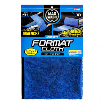 Soft99 Max Wash 4 pockets cloth 1pk