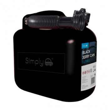 5L BLACK JERRY CAN