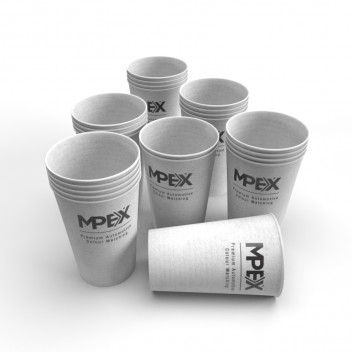 MPEX 600cc Cardboard Mixing Cups (Pack of 50)