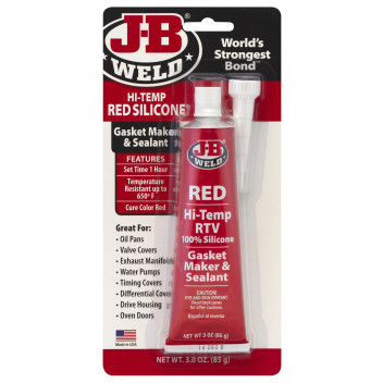 JB Silicone Hi Temp Red 85G