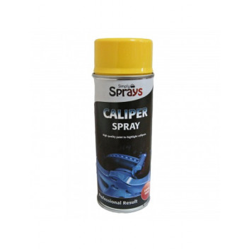 Simply Yellow Brake Caliper Spray - 400ml Aerosol