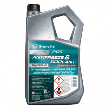 Granville Zerocol P-Oat Antifreeze 5ltr