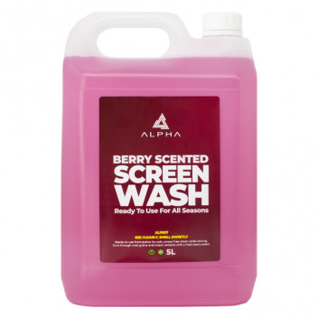 Alpha Berry Scented Screenwash 5ltr RTU