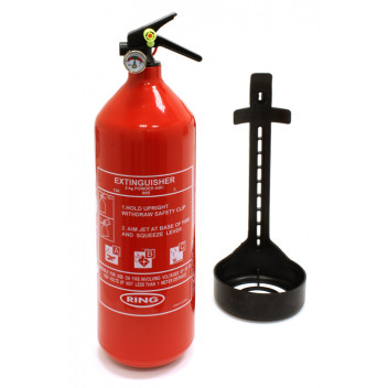 Ring 2kg Dry Powder ABC Fire Extinguisher with Gauge