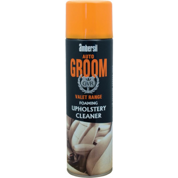 Ambersil Auto Groom Upholstery Cleaner - 500ml Aerosol